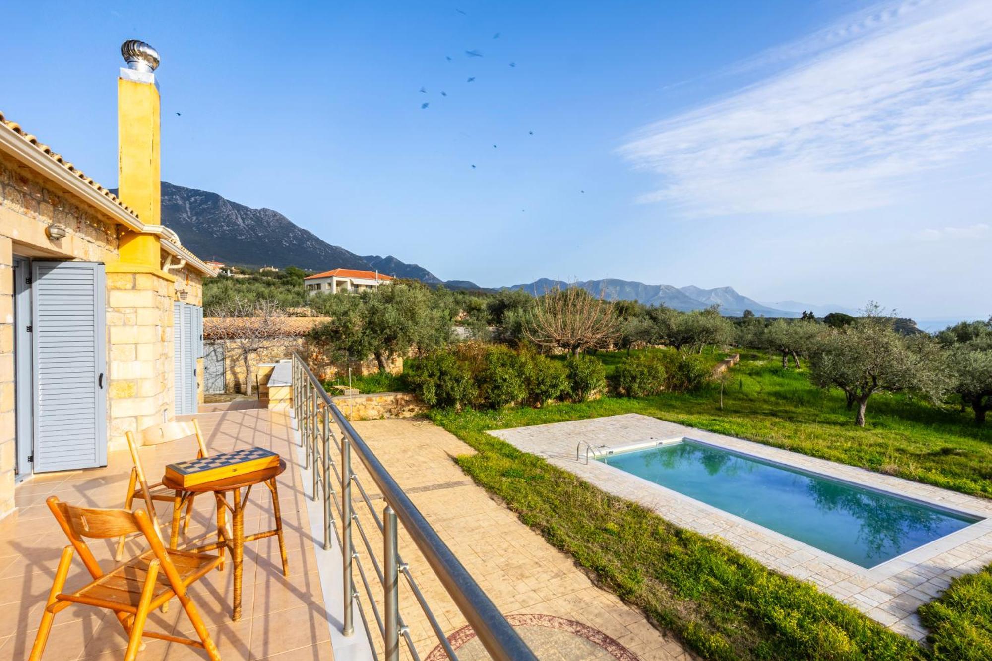 Villa Eleni - Private Pool Bliss Near Kardamili Proástion Extérieur photo