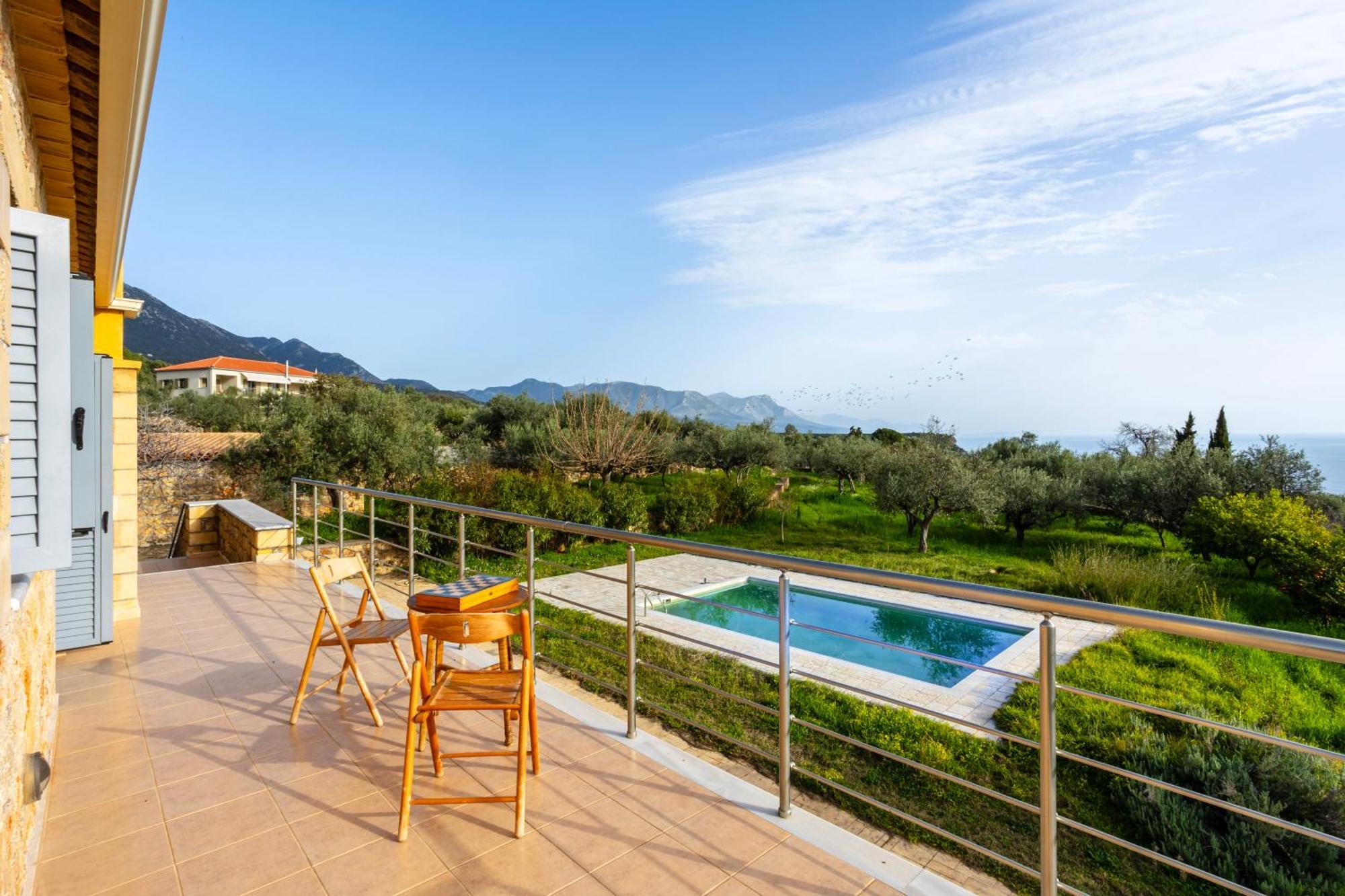 Villa Eleni - Private Pool Bliss Near Kardamili Proástion Extérieur photo