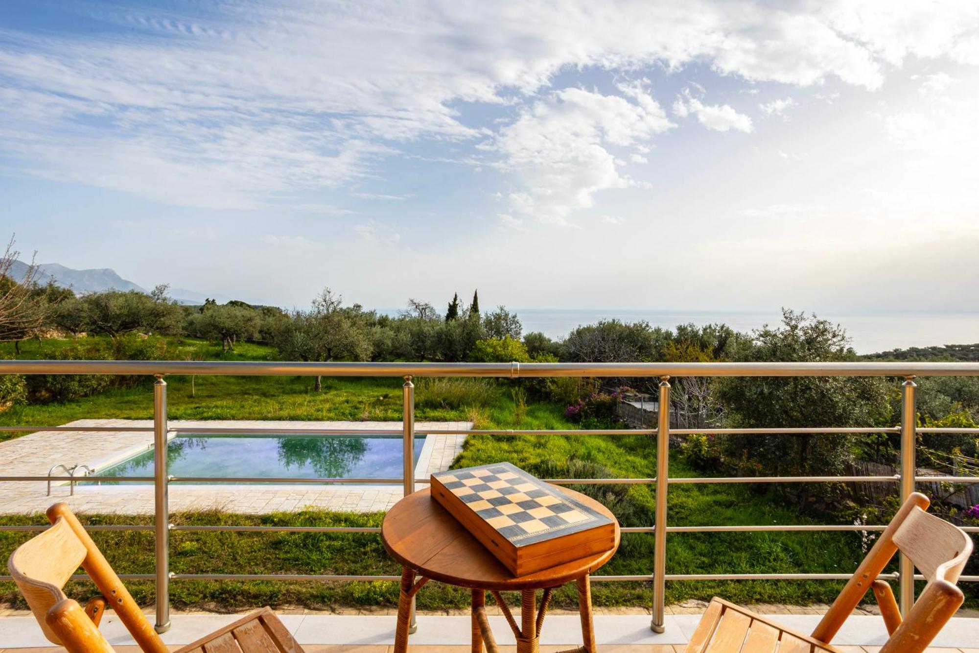Villa Eleni - Private Pool Bliss Near Kardamili Proástion Extérieur photo